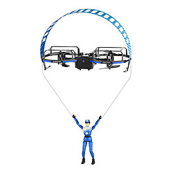 Nouveau Mini Drone Stunt Quadcopter RC Drone Flying Aircraft Toy Pour Enfants Bleu