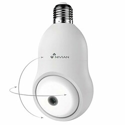 Caméra cachée Nivian NVS-IPC-BULB1 