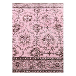 Vidal Tapis de laine 257x152 Violet Ultra Vintage pas cher