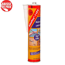 Mastic colle SIKAFLEX 11 C 300ml marron