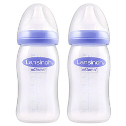 Lansinoh Biberons avec tétine mOmma 2 pcs 240 ml 75890