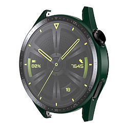 Coque en TPU ENKAY mat, caoutchouté, vert noirâtre pour votre Huawei Watch GT 3 46mm