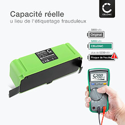 Batterie pour iRobot Roomba 980, 960, 671, 675, 681, 896, 696, 680, 615, 691 5200mAh de CELLONIC