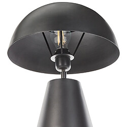 Acheter Beliani Lampe à poser PALMIET Métal Noir