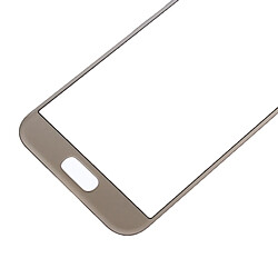 Wewoo Vitre or pour Samsung Galaxy A5 2017 / A520 Lentille extérieure en verre pièce détachée pas cher