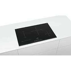 Avis Table de cuisson à induction 80cm 4 foyers 7400w noir - pvs831fc5e - BOSCH