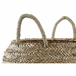 Panier décoratif DKD Home Decor Naturel Herbier marin Boho (40 x 40 x 30 cm)