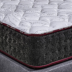 Acheter LUXURY LITERIE Matelas 140x190 cm, Goldplus, 24cm, mousse mémoire de forme, haute adaptabilité, ergonomique, indépendance du couchage, face été/hiver