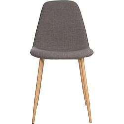 Atmosphera, Createur D'Interieur Chaise design scandinave Roka - Gris foncé