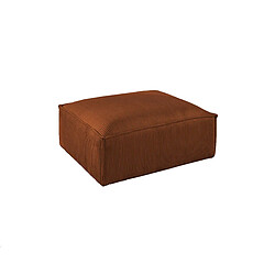 Acheter Lisa Design Stella - pouf en velours côtelé - style contemporain