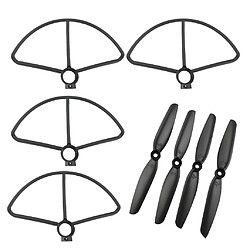 hélice uav prop u0026 housse de protection pour mjx b5w f20 bugs drone 5w rc noir pas cher