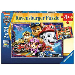 Ravensburger Puzzle 2x24 pieces Toujours prets ! / Pat Patrouille, le Film