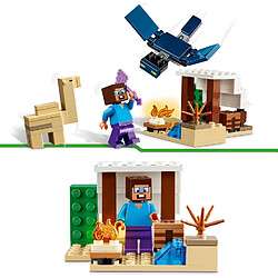 Avis 21251 L expédition de Steve dans le désert LEGO® Minecraft