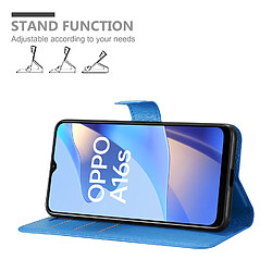 Avis Cadorabo Coque Oppo A16s / A54s Etui en Bleu