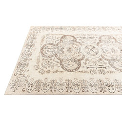 Vidal Tapis de laine 272x170 brun Ultra Vintage pas cher