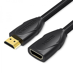 Câble d'extension HDMI mâle vers HDMI femelle Vention - 2 m - Couleur noire