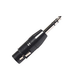 Avis XLR Femelle à 6.35mm 1/4 Pouce TRS Adaptateur Mâle Convertisseur Mic AudioLine