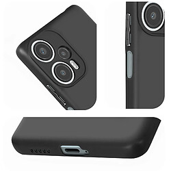 Avizar Coque pour Xiaomi Poco F5 Silicone Gel Flexible Fine Classic Case Noir pas cher