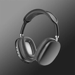 Casque Bluetooth Sans Fil P9 Pro Max Tws Avec Micro Casque De Jeu Hi-Fi Stéréo À Suppression De Bruit Noir