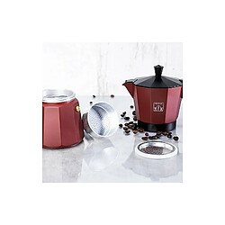 Acheter Cecotec, Cafetière Italienne, MokClassic 600 Garnet, Aluminium fondu, Cuisinières à gaz, électriques ou vitrocéramique