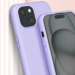 Avizar Coque Cordon pour iPhone 15 Lanière Tour du Cou 80cm série Corda Violet pas cher