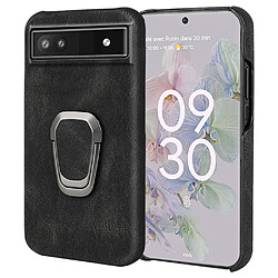 Coque en TPU + PU avec béquille, noir pour votre Google Pixel 6a