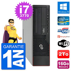 PC Fujitsu Esprimo E910 DT Intel i7-3770 RAM 16Go Disque Dur 2To Windows 10 Wifi - Occasion