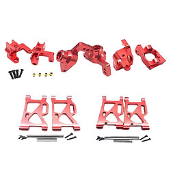 5 Pièces 1/14 échelle RC Voiture Pièces De Rechange Ensemble Pour 1/14 Wltoys 144001 Rouge