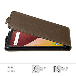 Acheter Cadorabo Coque WIKO VIEW PRIME Etui en Marron