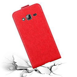 Cadorabo Coque Samsung Galaxy J3 2016 Etui en Rouge pas cher