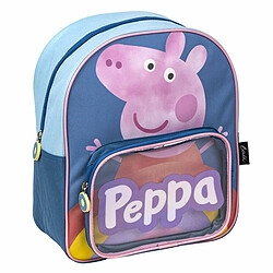 Cartable Peppa Pig Bleu 25 x 30 x 12 cm