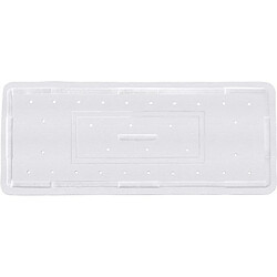 Tapis de Baignoire Blanc Dimensions 90 x 36,5 cm - Wenko 3010411100