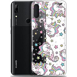 Caseink Coque arrière Huawei P Smart Z (6.6 ) Gel HD [ Nouvelle Collection - Souple - Antichoc - Imprimé en France] Licorne Dormante