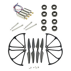 Avis moteur + hélice + pare-chocs + arbres de palier pour hubsan x4 h502s h502e h507a noir