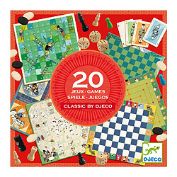 Djeco Classic box 20 jeux