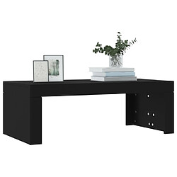 Avis Maison Chic Table basse,Table Console Table d'appoint, Table pour salon noir 102x50x36 cm bois d'ingénierie -MN50884