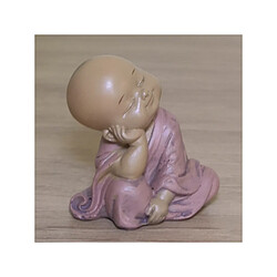 Statuette zen Bouddha 5 - L 7 x l 4,5 x H 7,3 cm