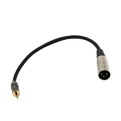 Avis Câble Audio Jack 3.5mm à XLR Mâle Stéréo pour iPhone, iPod, lecteur MP3, Tablette, PC, Ordinateur Portable, etc