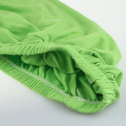 Couverture de chaise d'ordinateur de bureau en tissu extensible et solide en spandex, vert pomme