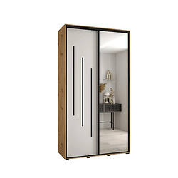 Abiks Meble Armoire DAVOS 9 À Portes Coulissantes 235,2/140/45 2 Portes