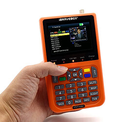 Wewoo iBRAVEBOX V9 Finder Digital Satellite Meter Orange