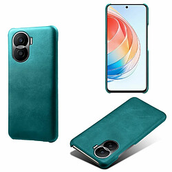 Coque en TPU + PU slim, shockproof, texture mollet, anti-rayures pour votre Honor X40i 5G - vert