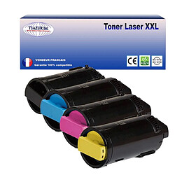 Lot de 4 Toners compatibles Xerox VersaLink C500Vdn, C500Vn, C505Vs, C505Vx - T3AZUR