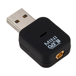 Avis Wewoo Récepteur Tuner FM Mini USB 2.0 pour télévision numérique mobile HDTV DVB-T + DAB + (Noir)