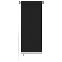 vidaXL Store roulant d'extérieur 60x140 cm Noir