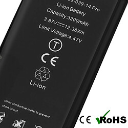 Acheter Avizar Clappio Batterie Decode PCB Version pour iPhone 14 Pro 3200mAh Noir