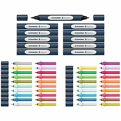 Acheter Ensemble de Marqueurs Schneider PAINT-IT 040 Multicouleur 52 Pièces