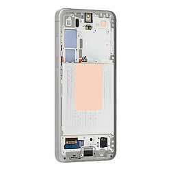 Samsung Écran pour Samsung Galaxy S24 LCD + Vitre Tactile + Châssis Original Gris