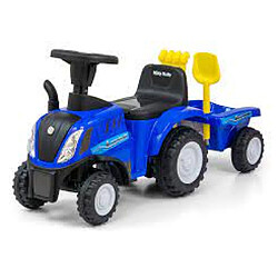 Milly Mally Ride On New Holland T7 Tracteur Bleu