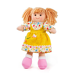 Bigjigs Toys Poupée douce Daisy, 28cm de haut